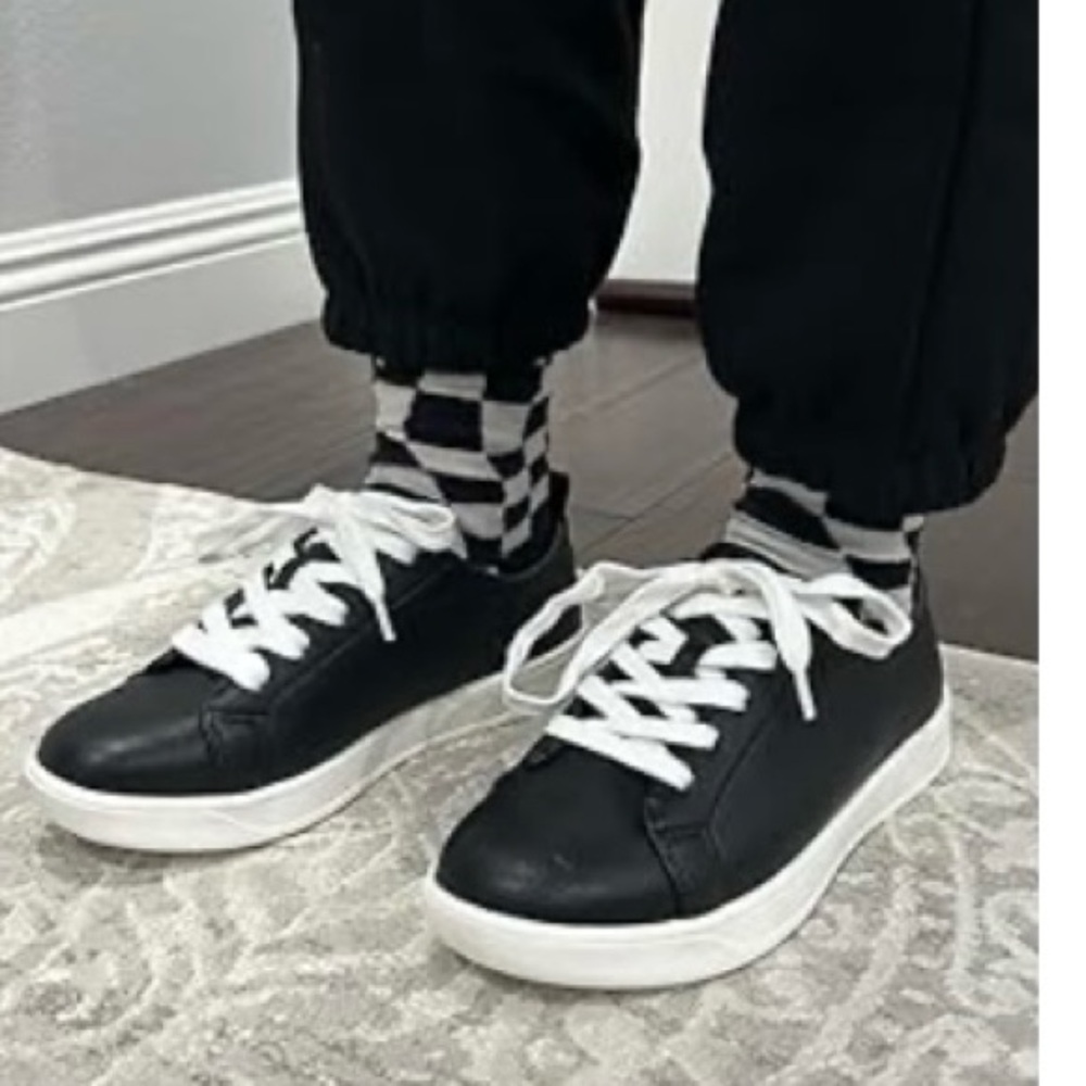 Black and White Sneakers